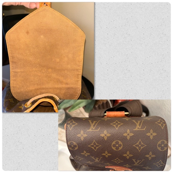 Authentic Louis Vuitton backpack GM with replaced bottom and trim - Picture 8 of 15